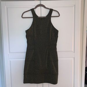 Bcbg Generation black/gold cocktail dress